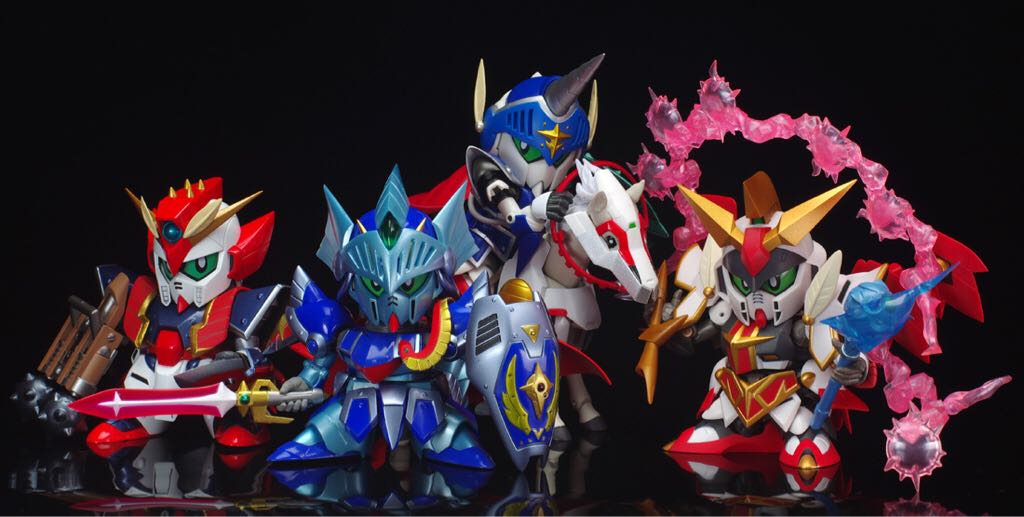 SD Gundam Gaiden: Warrior Double Zeta Gundam - Bandai Tamashii (SDX) action figure collectible - Main Image 2