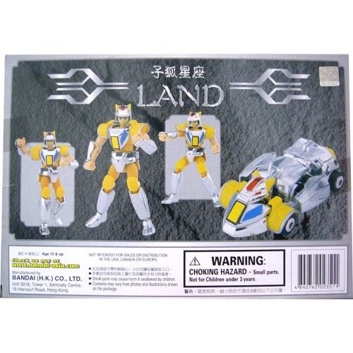 Saint Seiya Steel Cloth Fox Renard Land Vintage 2003 - Bandai H.K. (Saint Seiya) action figure collectible [Barcode 4892762023511] - Main Image 2