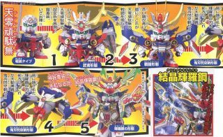 BANDAI BB SENSHI #158 Tenrei Gundam - Bandai Co. LTD (Shin SD Sangokuden Bujin Kira Hagane) action figure collectible [Barcode 4543112632708] - Main Image 2