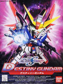 BANDAI BB SENSHI #290 Destiny Gundam - Bandai Co. LTD (Mobile Suit Gundam SEED Destiny) action figure collectible [Barcode 4543112434203] - Main Image 1