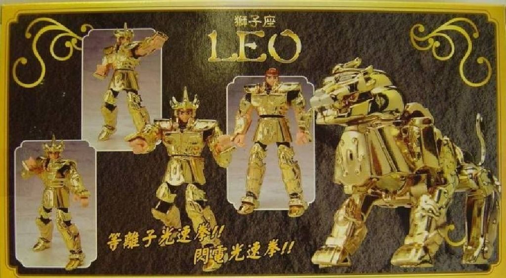 Saint Seiya Gold Cloth Leo Aiolia Vintage 2003 - Bandai H.K. (Saint Seiya) action figure collectible [Barcode 4543112105028] - Main Image 2