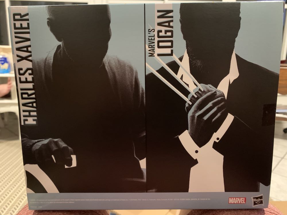 Logan & Charles Xavier - Hasbro (20th Anniversary Marvel Legends Movie Series) action figure collectible [Barcode 630509957040] - Main Image 2