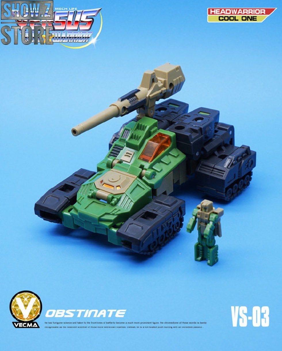 Head Warrior Versus Set 7-Pack (Chromedome, Weirdwolf, Hardhead, Mindwipe, Skullcruncher, Highbrow & Brainstorm) - Vecma (The Transformers) action figure collectible - Main Image 2