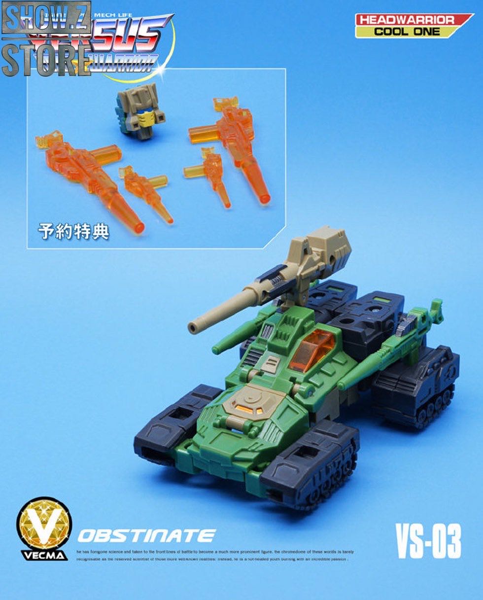 Head Warrior Versus Set 7-Pack (Chromedome, Weirdwolf, Hardhead, Mindwipe, Skullcruncher, Highbrow & Brainstorm) - Vecma (The Transformers) action figure collectible - Main Image 4