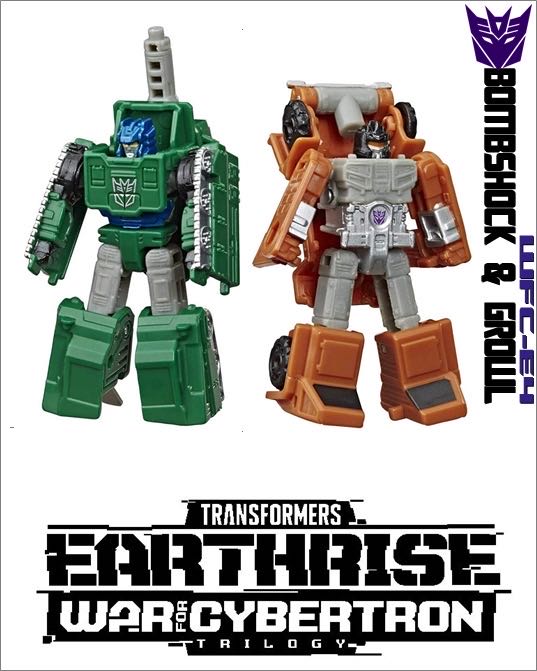 Bombshock & Growl - Hasbro (WAR FOR CYBERTRON | Earthrise) action figure collectible - Main Image 2