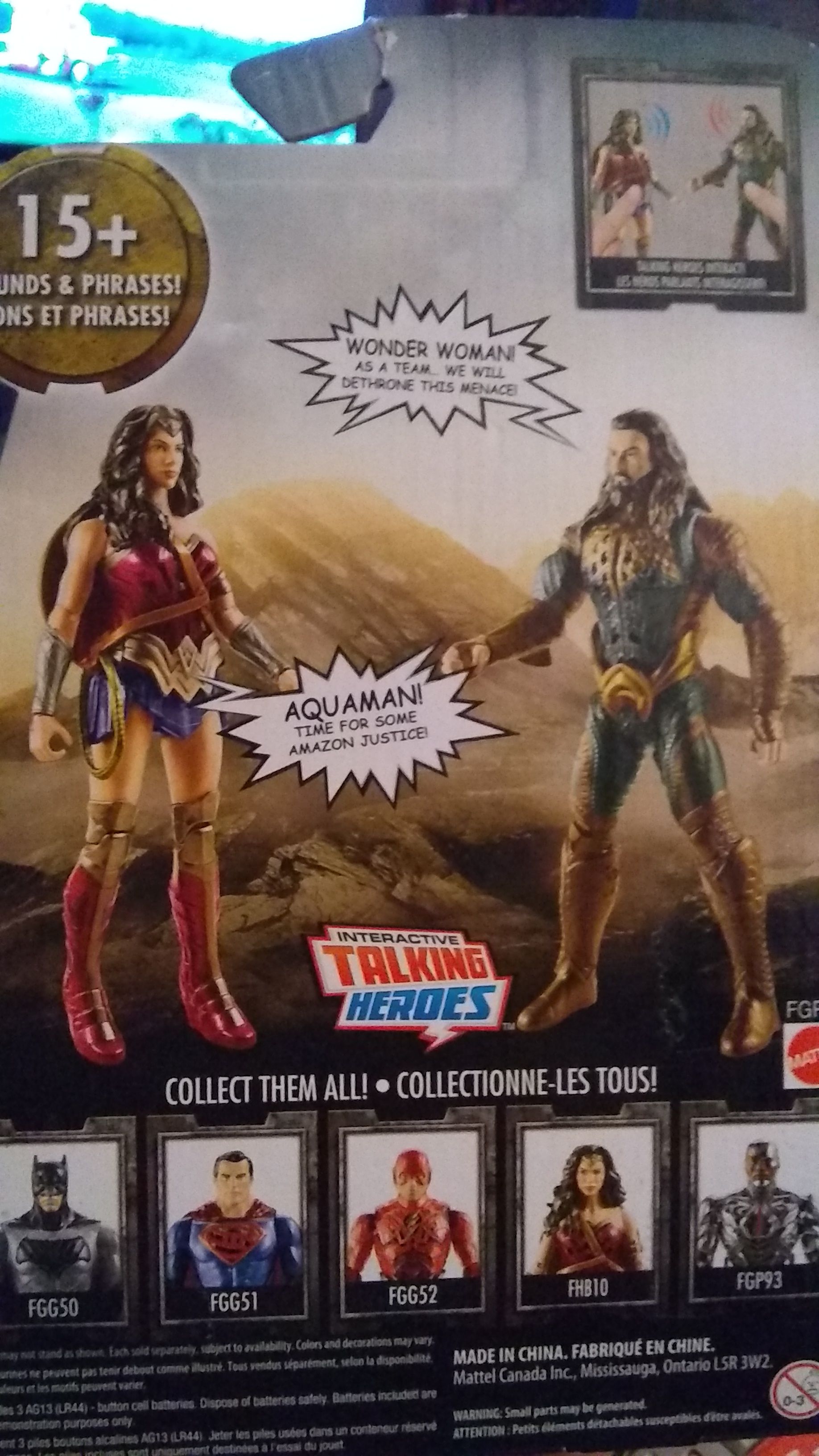 Justice League Movie: Aquaman - Matel (Interactive Talking Heroes) action figure collectible - Main Image 2