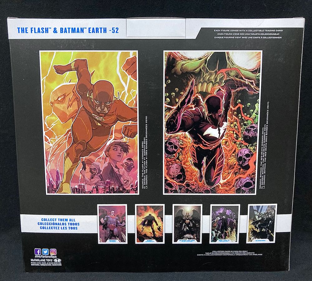 McFarlane Batman Red Death And Flash - McFarlane Toys (Dark Knights Metal) action figure collectible [Barcode 787926154528] - Main Image 2