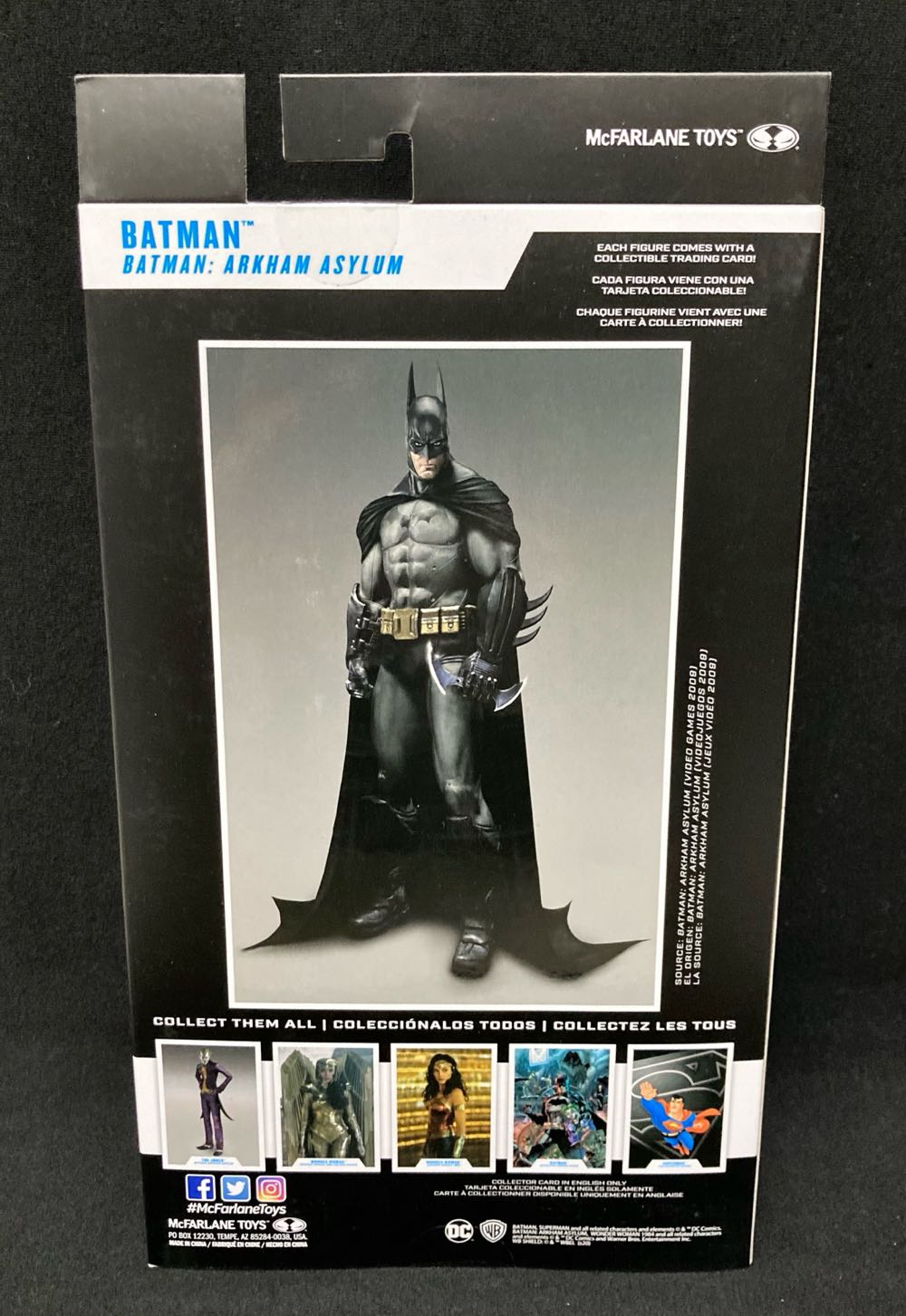 Batman-Arkham Asylum - McFarlane Toys (DC Multiverse Wave 2) action figure collectible [Barcode 787926151671] - Main Image 2