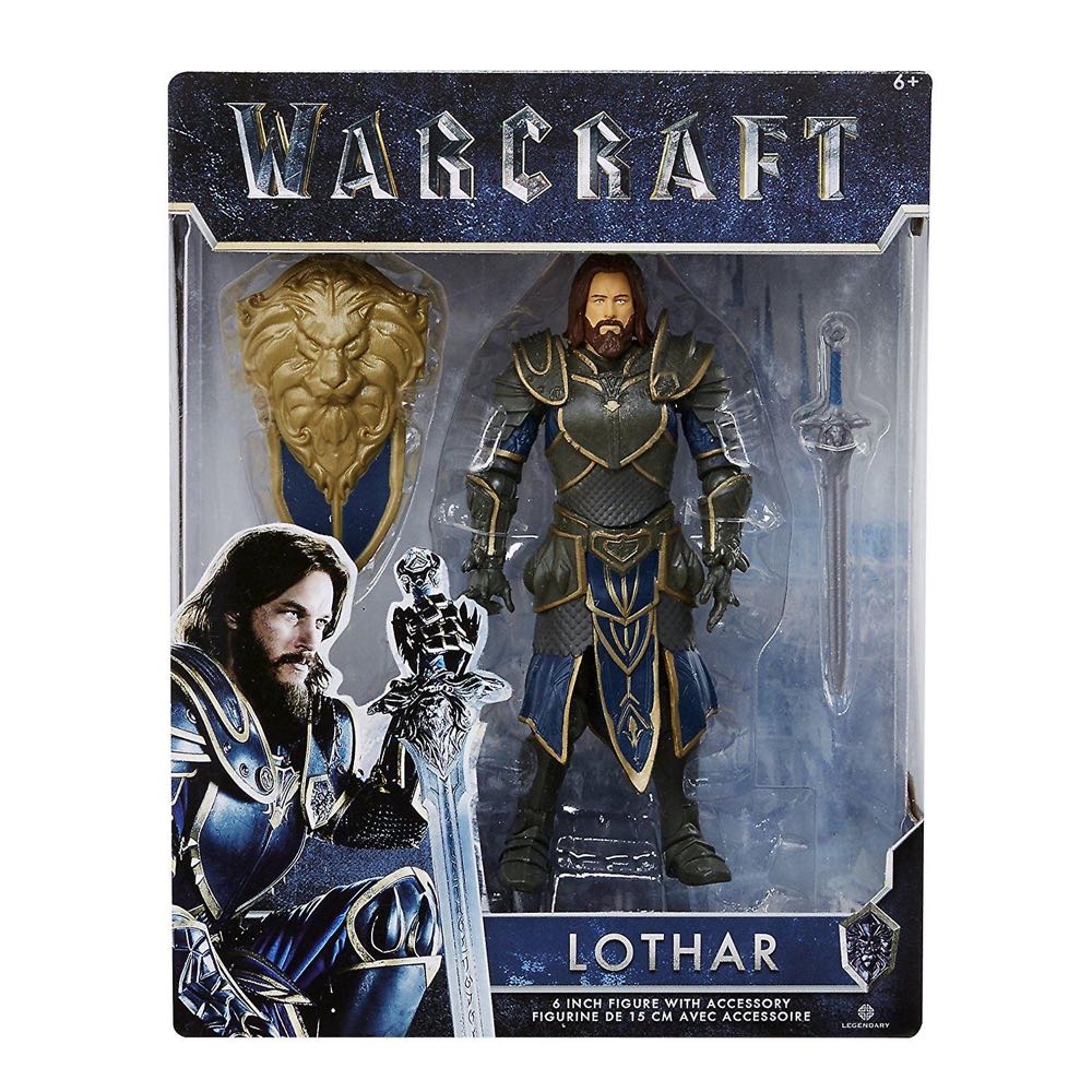 Warcraft Lothar - Jakks Pacific (Action Figures / Collectibles) action figure collectible [Barcode 039897967332] - Main Image 2