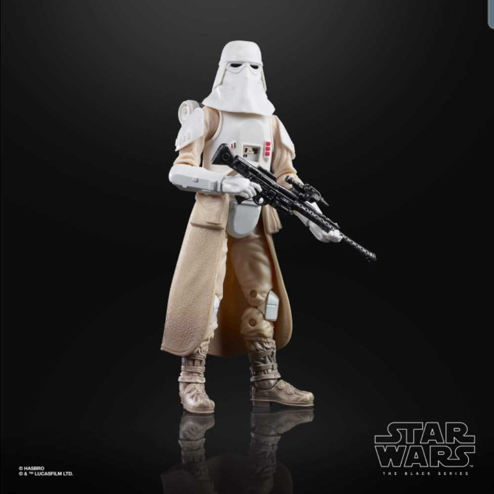 Snowtrooper (Hoth) - Hasbro (Star Wars Black 6” 40th Anniversary) (Star Wars Black 6 inch) action figure collectible [Barcode 5010993714957] - Main Image 3