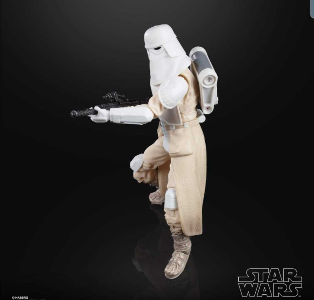 Snowtrooper (Hoth) - Hasbro (Star Wars Black 6” 40th Anniversary) (Star Wars Black 6 inch) action figure collectible [Barcode 5010993714957] - Main Image 4