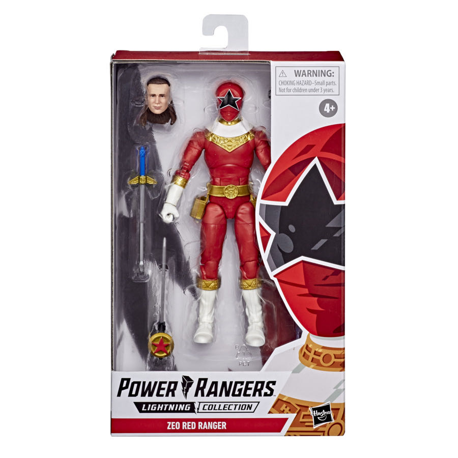 Zeo Red Ranger - Power Rangers Zeo - Lightning Collection - Hasbro (Super Sentai) action figure collectible [Barcode 630509960422] - Main Image 4