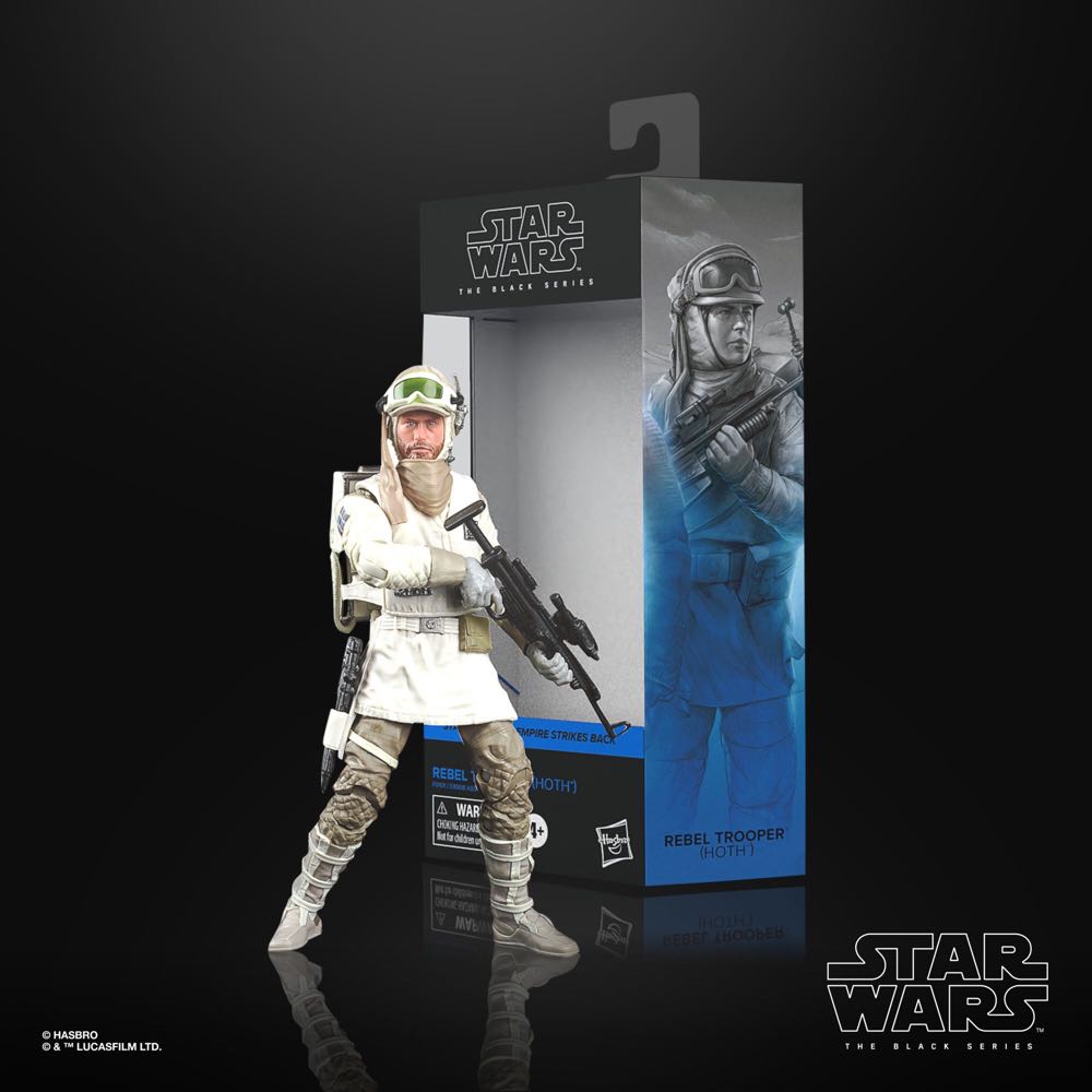 Rebel Trooper (Hoth) - Hasbro (Star Wars : The Empire Strikes Back) action figure collectible [Barcode 5010993754656] - Main Image 4