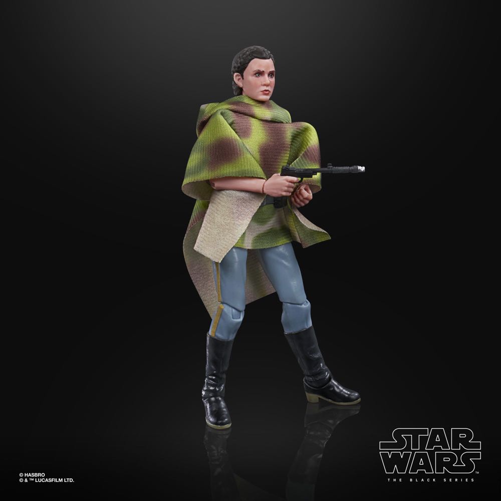 Princess Leia Organa (Endor) - Hasbro (Star Wars: The Black Series) action figure collectible [Barcode 5010993755622] - Main Image 2