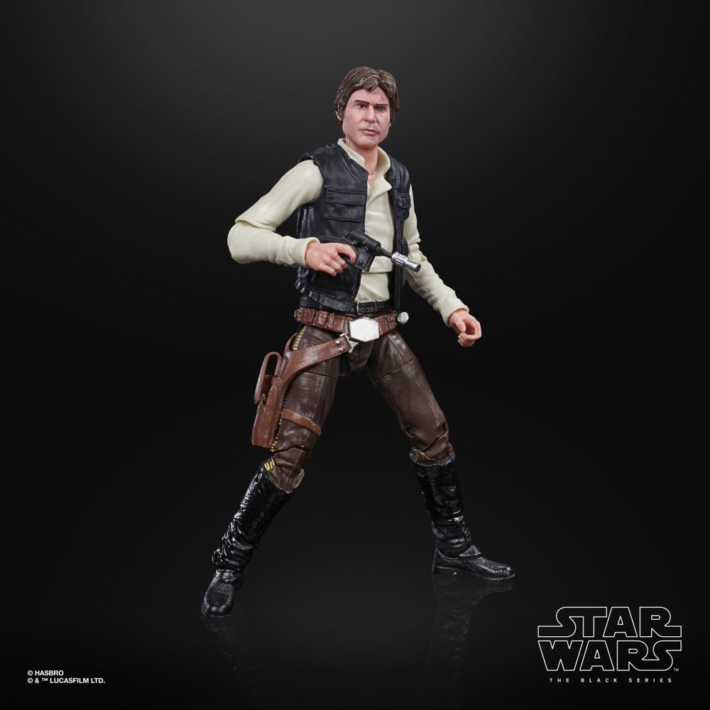 Han Solo (Endor) - Hasbro (Black Series 6” ROTJ 2020- 2024) action figure collectible [Barcode 5010993754700] - Main Image 3