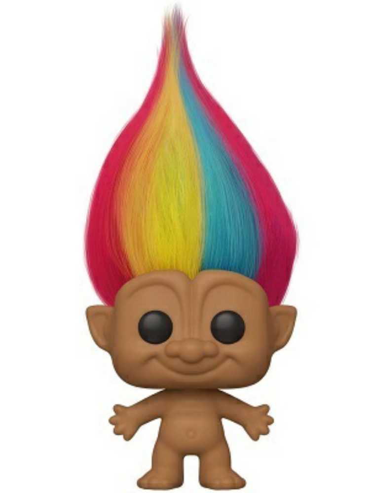 Trolls: Funko Pop! Good Luck Trolls - Rainbow Troll #01 - Funko Pop! Trolls (Good Luck Trolls) action figure collectible [Barcode 889698446044] - Main Image 3