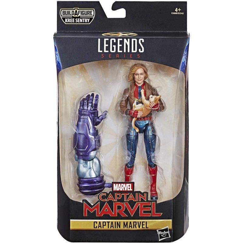 Captain Marvel and Goose the Cat - Marvel Legends - Hasbro - Marvel Legends (Captain Marvel) action figure collectible - Main Image 2