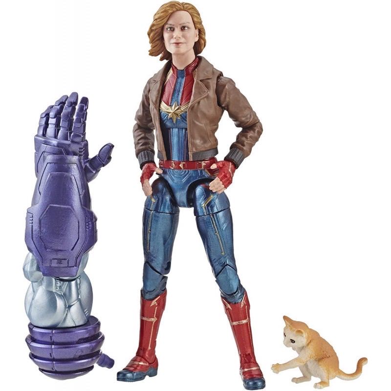 Captain Marvel and Goose the Cat - Marvel Legends - Hasbro - Marvel Legends (Captain Marvel) action figure collectible - Main Image 3