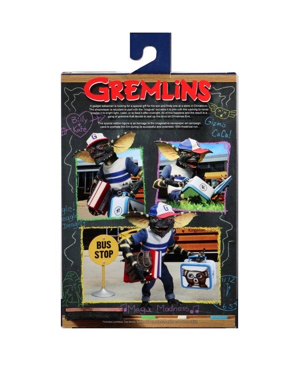 Neca - Ultimate Gremlin (Back To School Gremlin) - Neca (Gremlins) action figure collectible [Barcode 634482306147] - Main Image 2