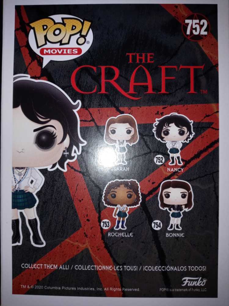 The Craft: Nancy #752 - Funko (The Craft) (The Craft) action figure collectible [Barcode 889698406932] - Main Image 2
