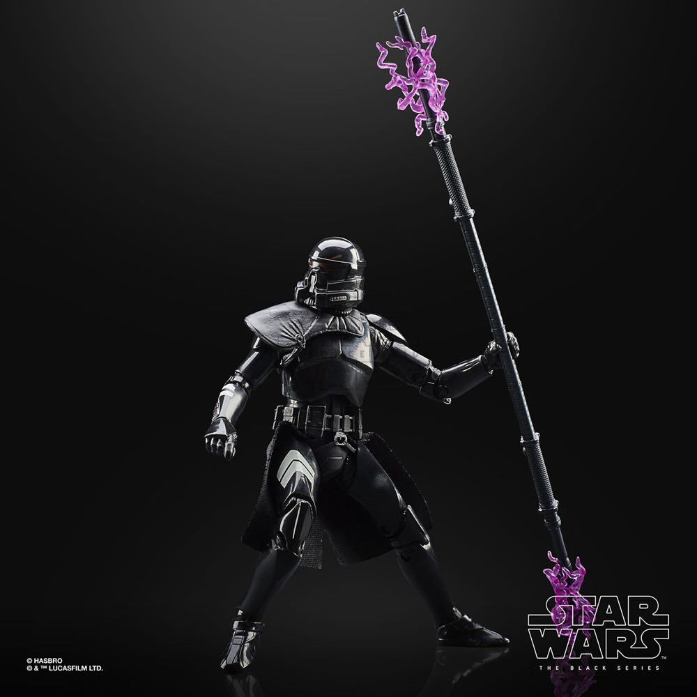 Electrostaff Purge Trooper - Hasbro (Star Wars Black 6”) (Starwars Black 6 inch) action figure collectible [Barcode 5010993750214] - Main Image 3