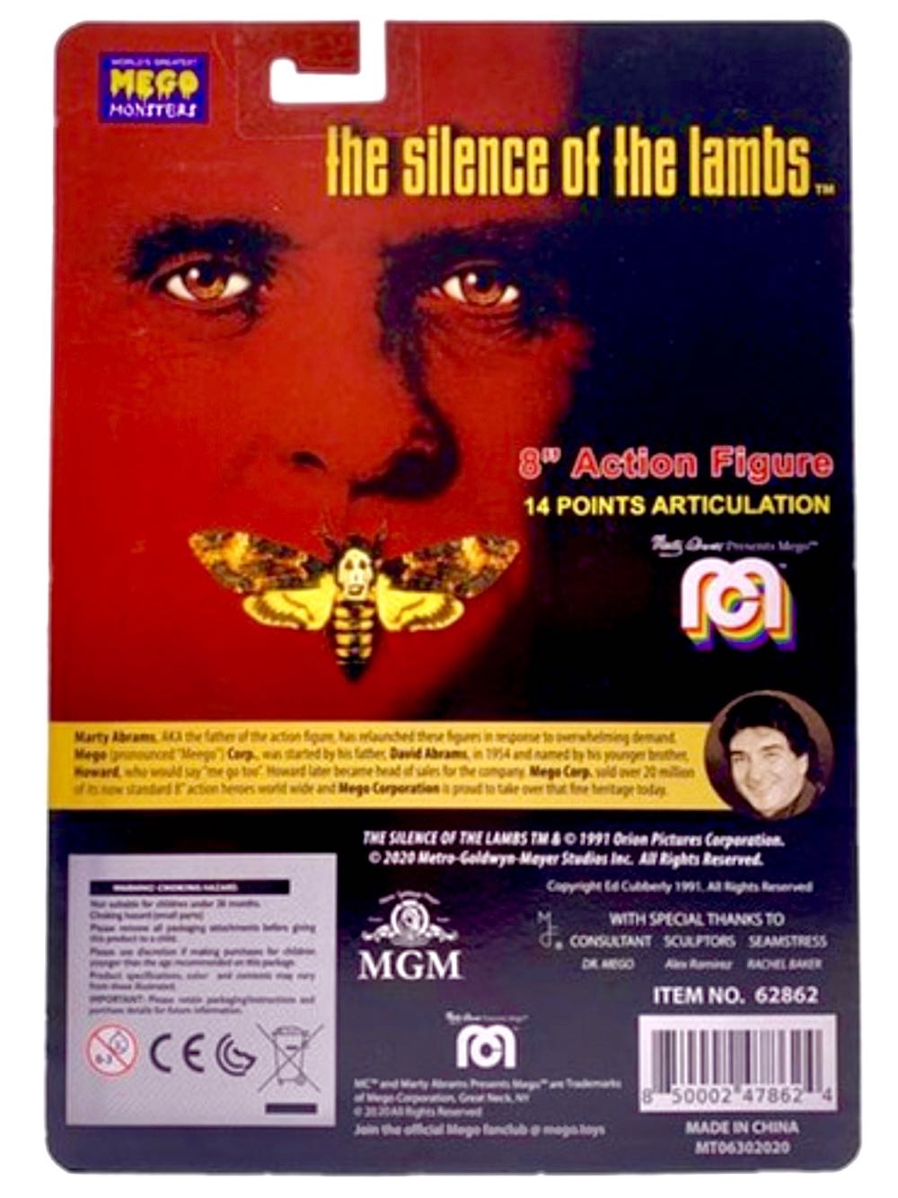 Hannibal Lecter  - Mego (Mego Horror) action figure collectible [Barcode 850002478624] - Main Image 2