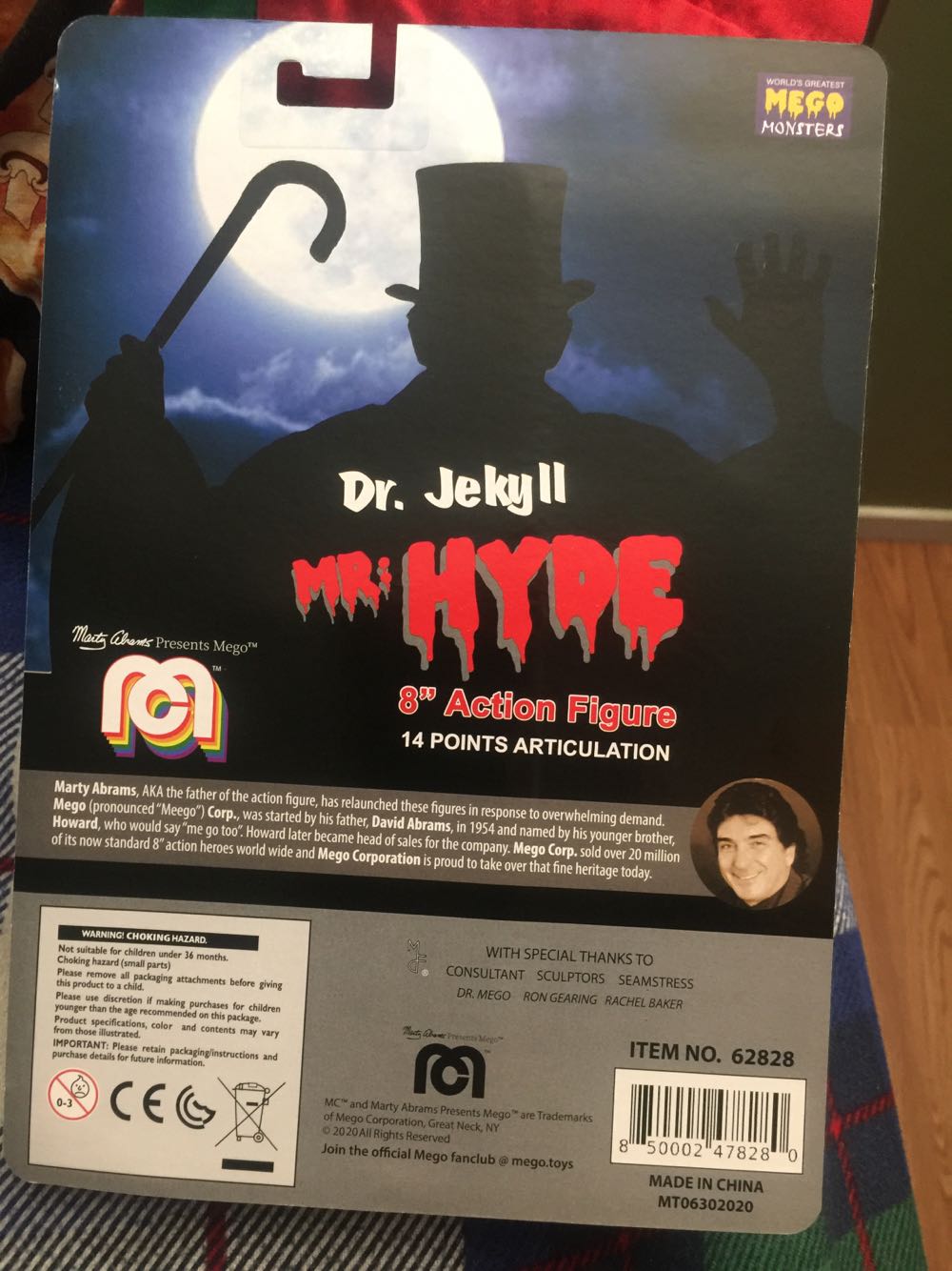 HORROR- Dr. Jekyll & Mr. Hyde - Mego Corp (Horror) action figure collectible [Barcode 850002478280] - Main Image 2
