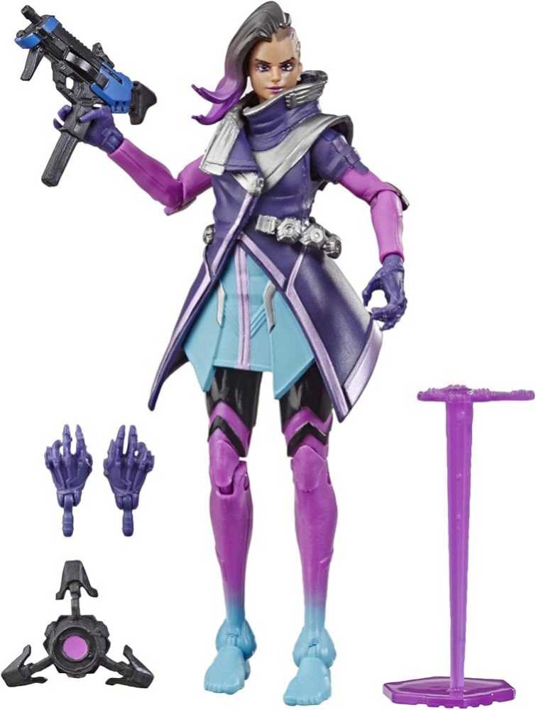 Blizzard Entertainment Overwatch Ultimates Series - Sombra - Hasbro (Overwatch Ultimates Series) action figure collectible [Barcode 630509819867] - Main Image 3