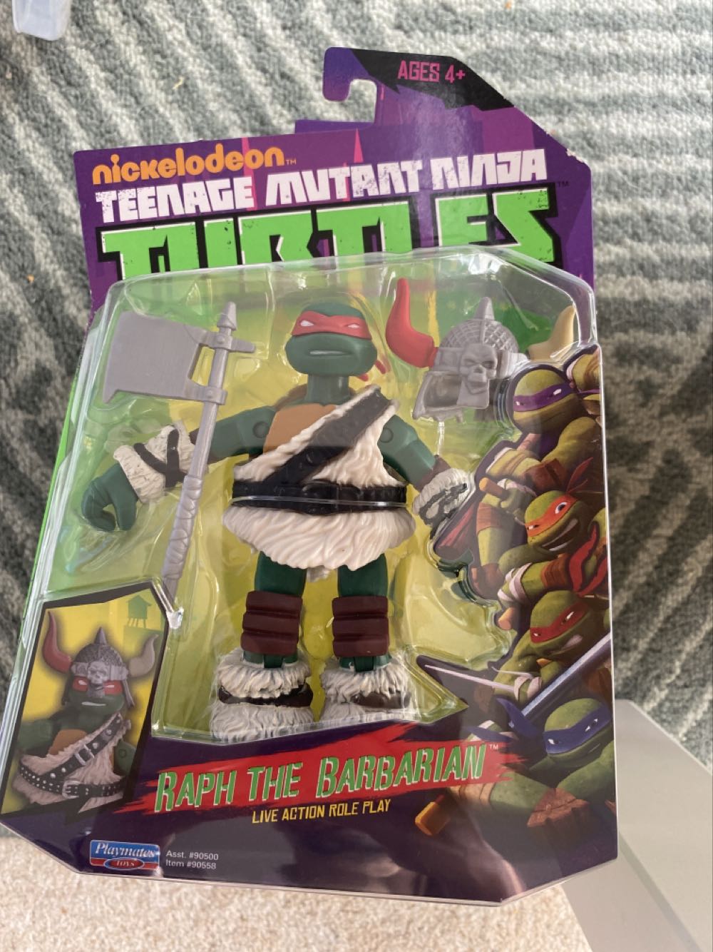 Raph The Barbarian - Playmates Toys (TMNT) action figure collectible [Barcode 8001444456554] - Main Image 1