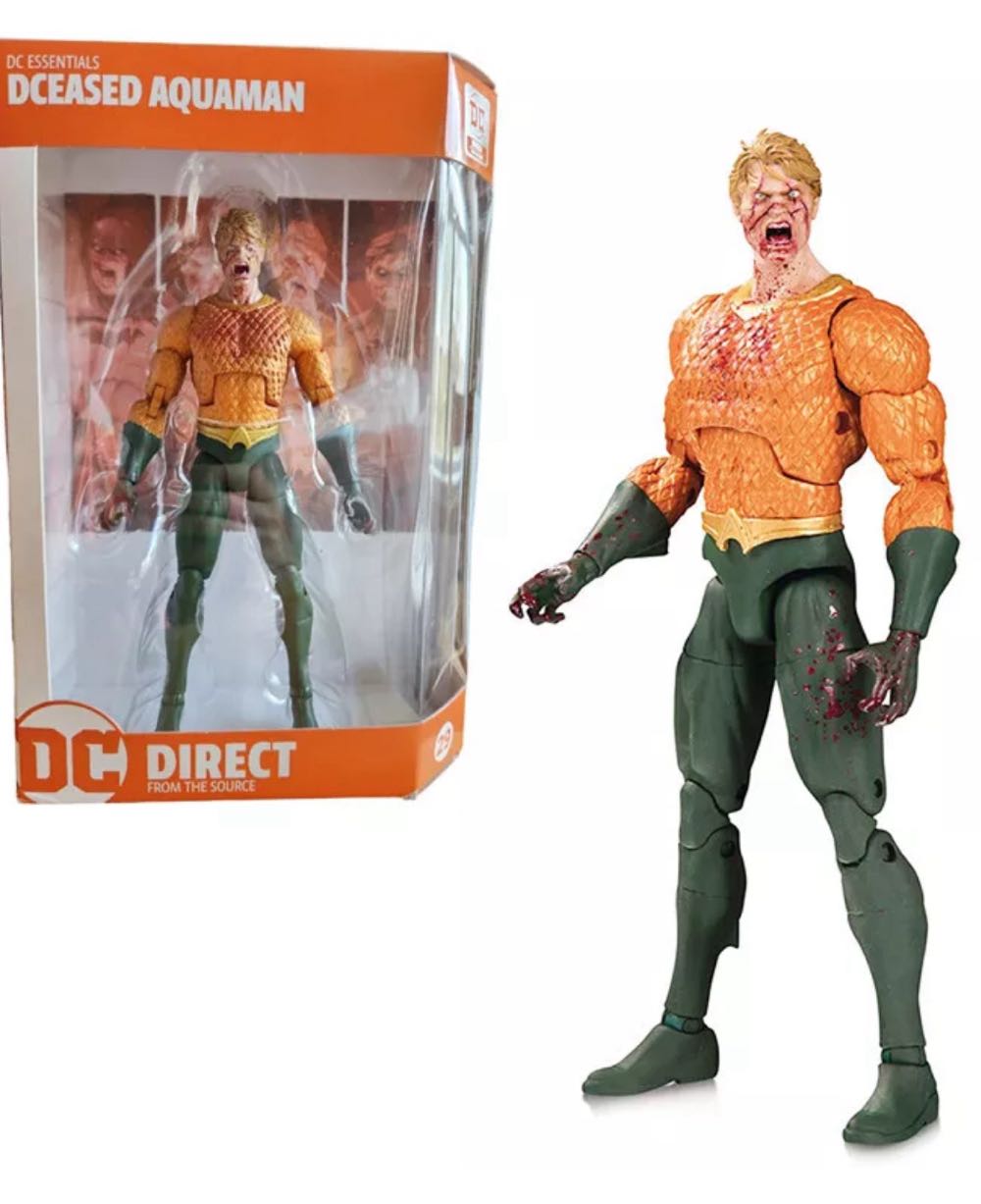 Aquaman - DC Direct (DC Essentials Dceased) action figure collectible [Barcode 761941368078] - Main Image 4