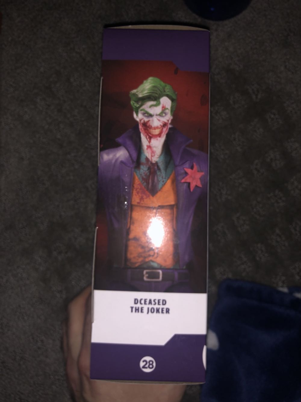 Joker Zombie DCeased The Joker - DC Essentials - DC Direct (DC Essentials Dceased) action figure collectible [Barcode 761941367033] - Main Image 2