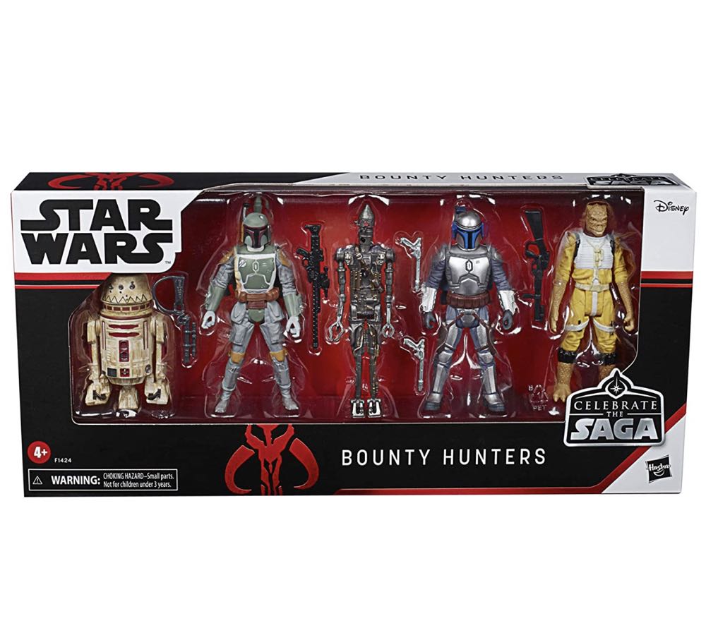 Bounty Hunters - Hasbro (Celebrate The Saga Collection) action figure collectible [Barcode 5010993782413] - Main Image 2
