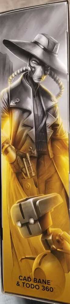 (D) Cad Bane & Todo (369 Rebel’s) - Hasbro (Star Wars Black 6”) (Star Wars - Clone Wars) action figure collectible [Barcode 5010993763412] - Main Image 3