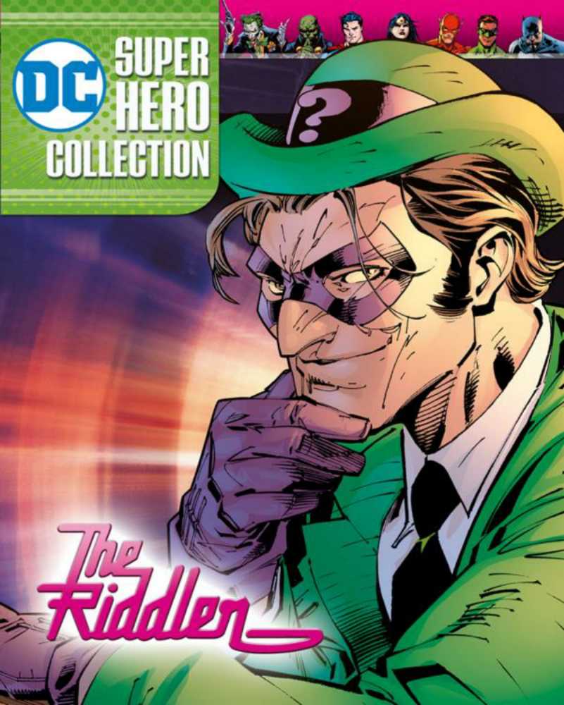 Eaglemoss DC Super Hero Collection The Riddler - Eaglemoss Collections (DC Superhero Collection) action figure collectible - Main Image 3