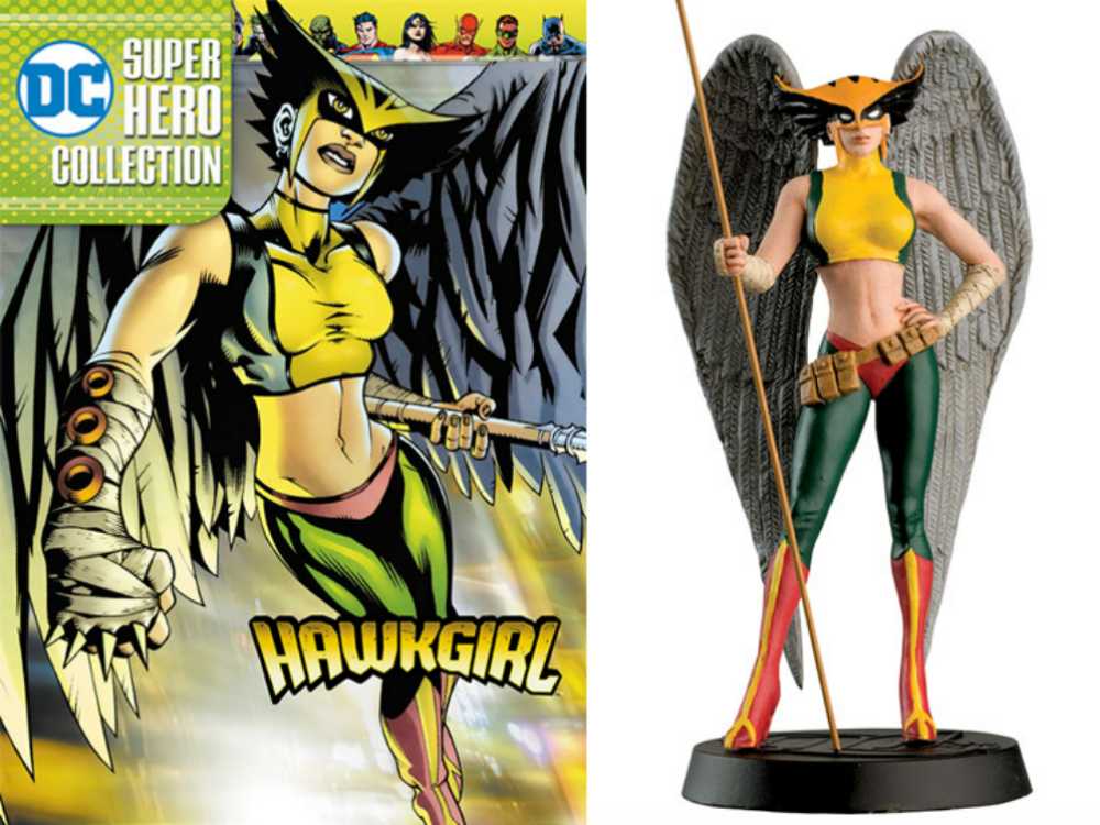 Eaglemoss DC Super Hero Collection Hawkgirl  - Eaglemoss Collections (DC Superhero Collection) action figure collectible [Barcode 9771754827502] - Main Image 3