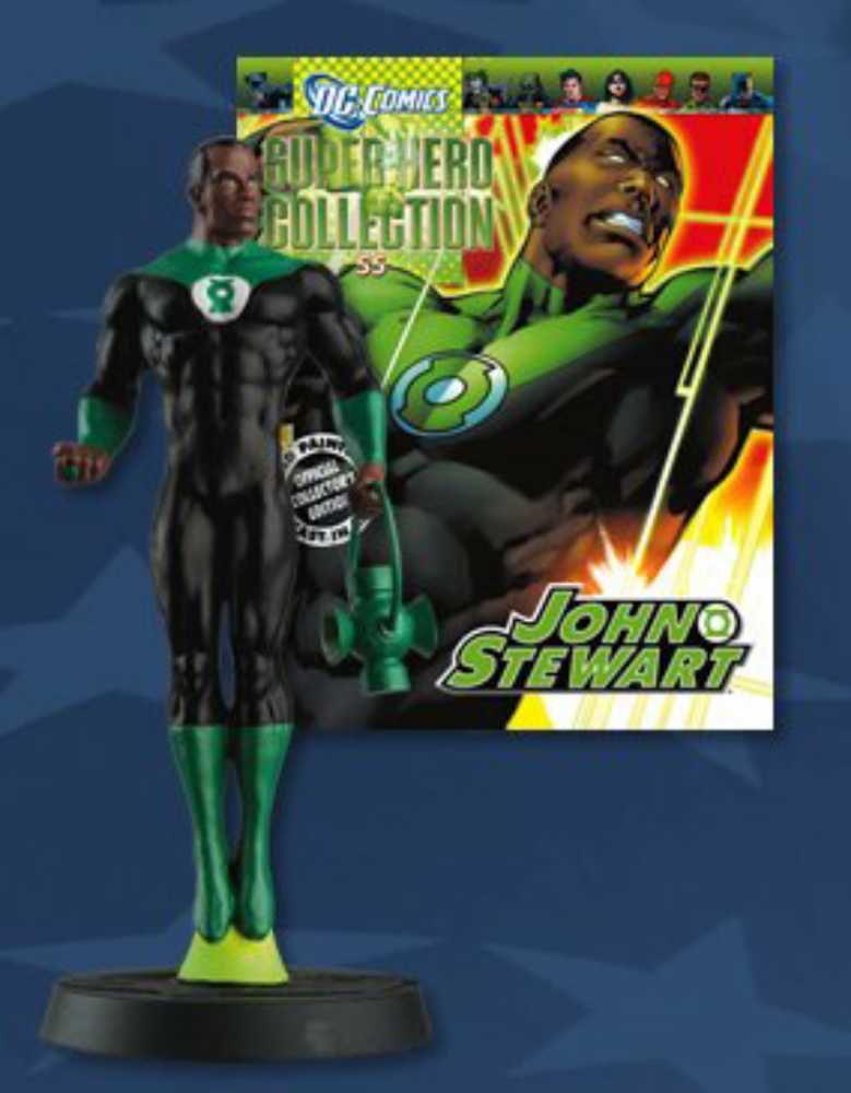 Eaglemoss DC Super Hero Collection John Stewart  - Eaglemoss Collections (DC Superhero Collection) action figure collectible [Barcode 9771754827502] - Main Image 2