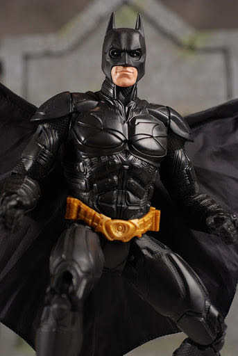 DK Dark Knight Action Cape - Mattel DC (Batman - The Dark Knight) action figure collectible - Main Image 3