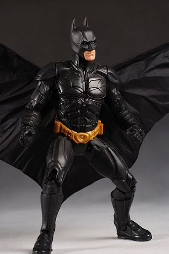 DK Dark Knight Action Cape - Mattel DC (Batman - The Dark Knight) action figure collectible - Main Image 4
