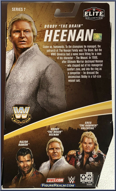 Bobby “The Brain” Heenan - Mattel Wwe (WWE Legends Series 7) action figure collectible - Main Image 4