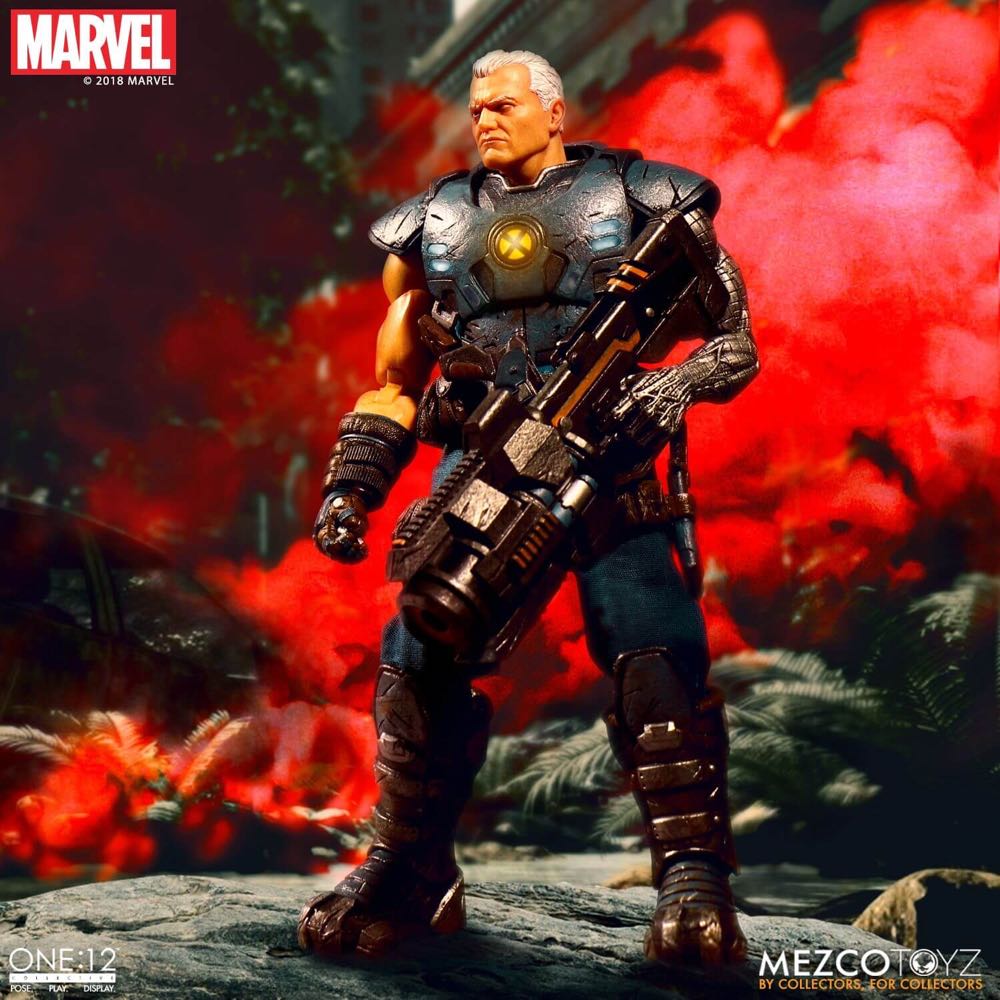 Mezco One: Cable  action figure collectible - Main Image 2