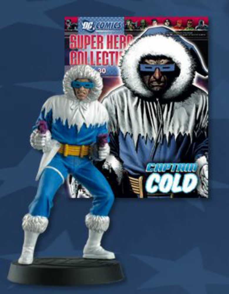 #30: Captain Cold - Eaglemoss Collections (DC Superhero Collection) action figure collectible [Barcode 9771754827502] - Main Image 2