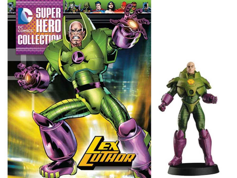 Eaglemoss DC Super Hero Collection Lex Luthor - Eaglemoss Collections (DC Superhero Collection) action figure collectible [Barcode 9771754827502] - Main Image 2