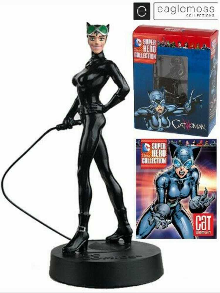 Catwoman - Eaglemoss Collections (Eaglemoss DC Super Hero Collection) action figure collectible [Barcode 641945980615] - Main Image 2