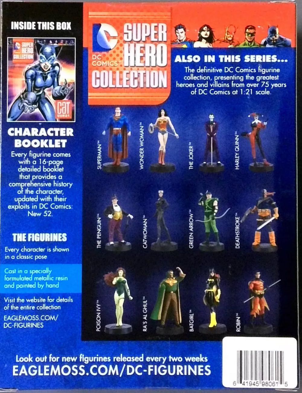 Catwoman - Eaglemoss Collections (Eaglemoss DC Super Hero Collection) action figure collectible [Barcode 641945980615] - Main Image 3