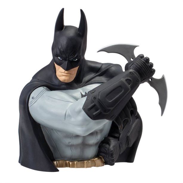 VB Batman Arkham Asylum PX Vinyl Bust Bank - Monogram International (Batman: Arkham Asylum) action figure collectible [Barcode 077764452314] - Main Image 4
