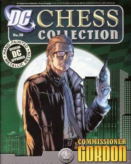 Dc Chess Collection 010 - Commissioner Gordon - Eaglemoss Collections (Batman) action figure collectible - Main Image 2