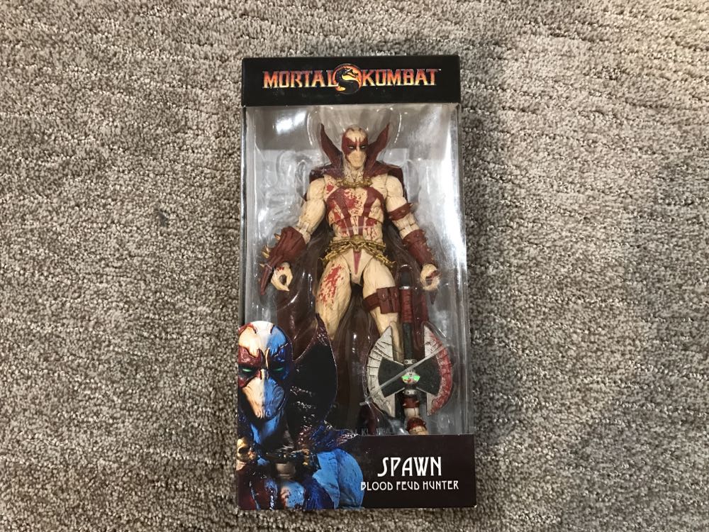 Mcfarlane Toys Mortal Kombat: Spawn (Blood Feud Hunter) - McFarlane Toys (Mortal Kombat 11 Wave 2) action figure collectible [Barcode 787926110241] - Main Image 3