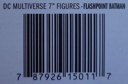 Batman - McFarlane - DC Multiverse (Flashpoint) action figure collectible [Barcode 787926150117] - Main Image 3
