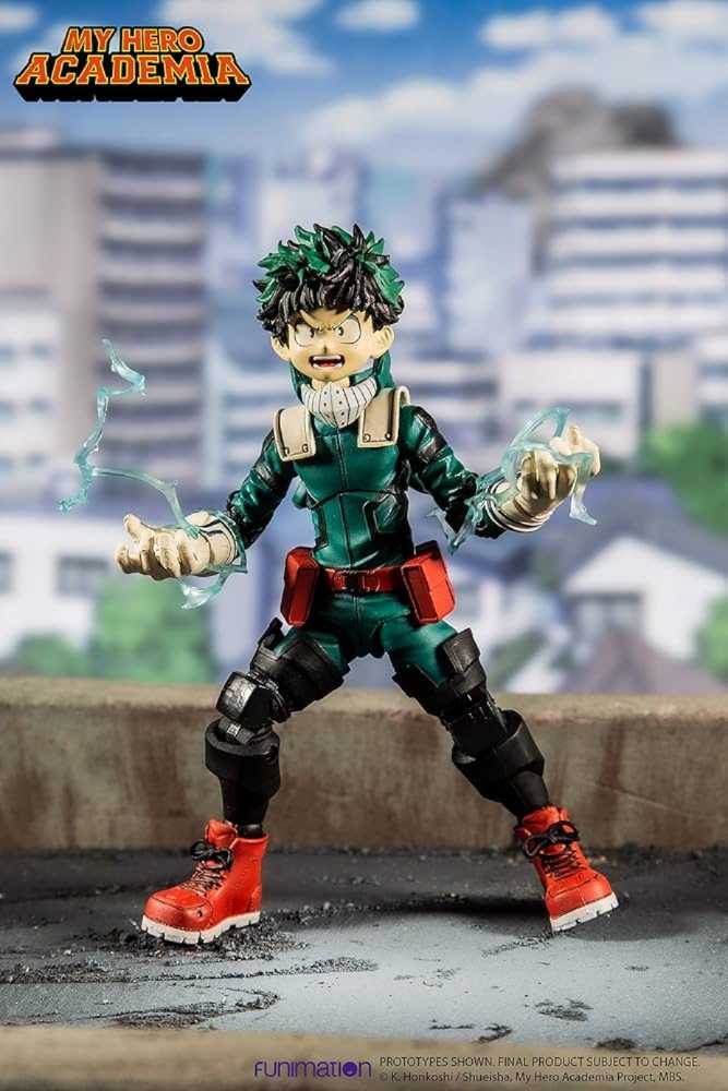 My Hero Academia Mcfarlane Toys My Hero Academia Izuku Midoriya Full Cowling  (My Hero Academia) action figure collectible [Barcode 787926108163] - Main Image 4
