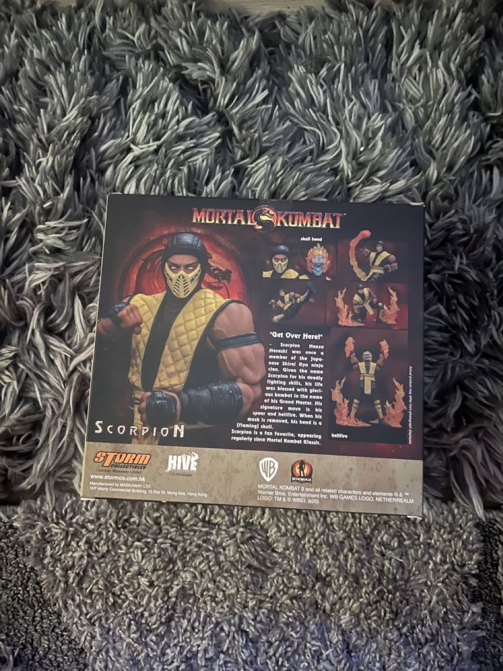 Mortal Kombat - 9: Scorpion (SDCC 2020 Exclusive) - Storm Collectibles (Mortal Kombat) action figure collectible [Barcode 4897072871463] - Main Image 3